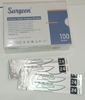 LAMINA BISTURI 21 SURGEON