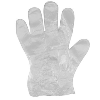 LUVA PLASTICO PALHACO GRD LISA
