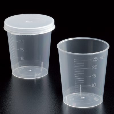 COPO PLASTICO GRADUADOS 25 ML