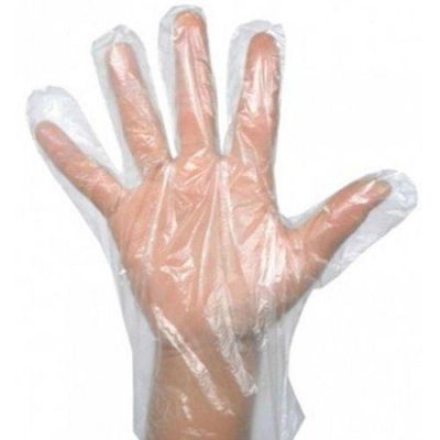 LUVA PLASTICO ESTERIL GRD