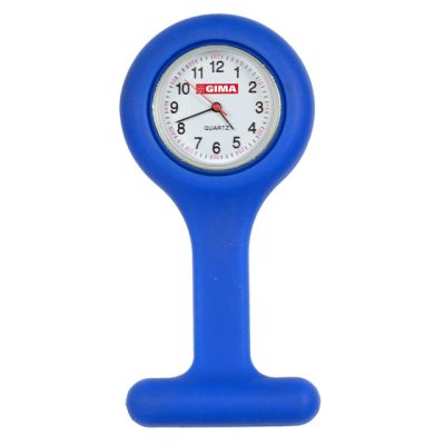 RELOGIO ANALOGICO ENFERMAGEM EM SILICONE NURSE BLUE